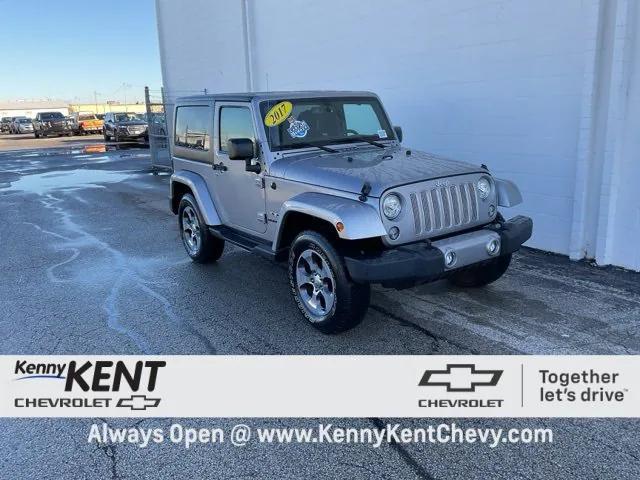 used 2017 Jeep Wrangler car, priced at $21,996