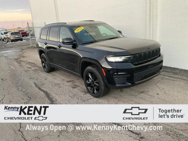 used 2021 Jeep Grand Cherokee L car, priced at $31,899