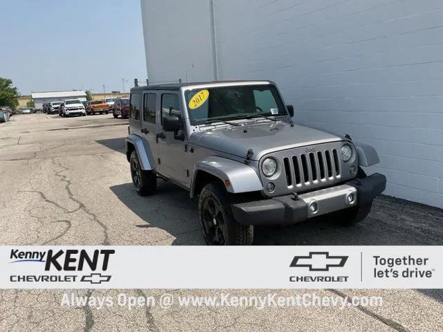 used 2017 Jeep Wrangler Unlimited car, priced at $22,949