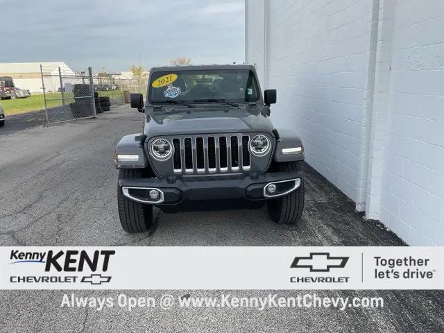 used 2021 Jeep Wrangler Unlimited car, priced at $29,999