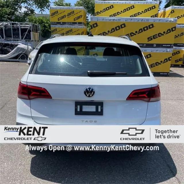 used 2022 Volkswagen Taos car, priced at $21,195