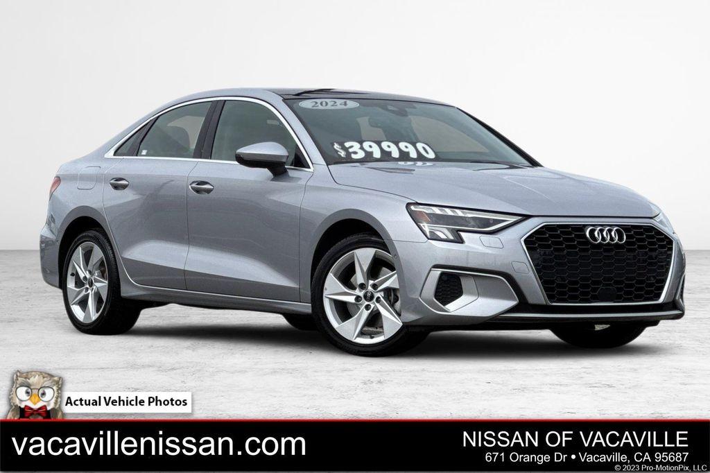 used 2024 Audi A3 car, priced at $26,900