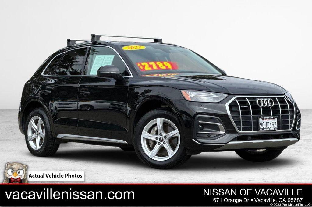 used 2022 Audi Q5 car, priced at $24,900