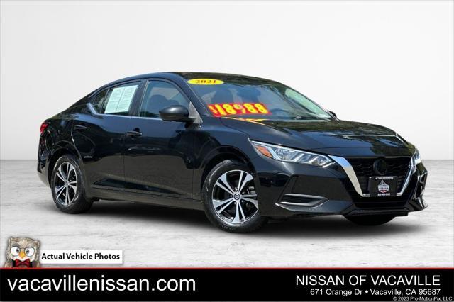 used 2021 Nissan Sentra car, priced at $17,900