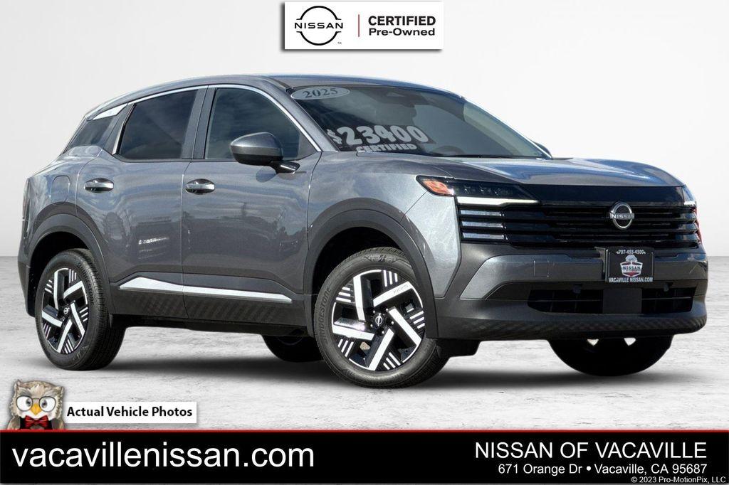 used 2025 Nissan Kicks car, priced at $22,400