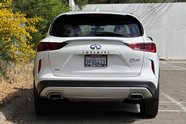 used 2024 INFINITI QX50 car, priced at $32,900