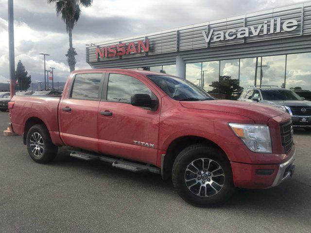 used 2022 Nissan Titan car, priced at $32,500