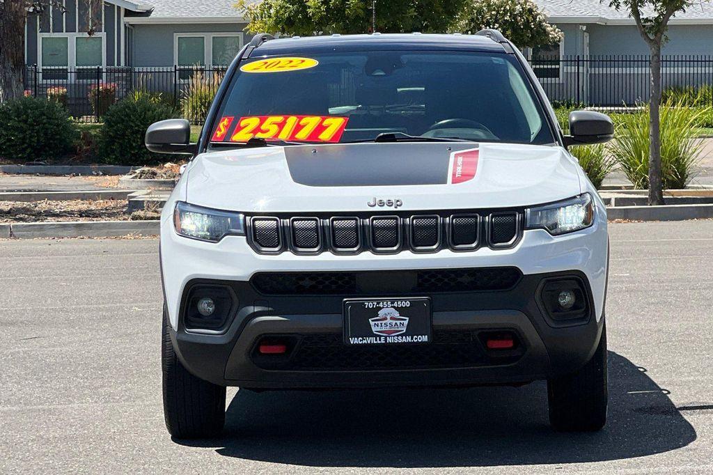 used 2022 Jeep Compass car, priced at $21,400