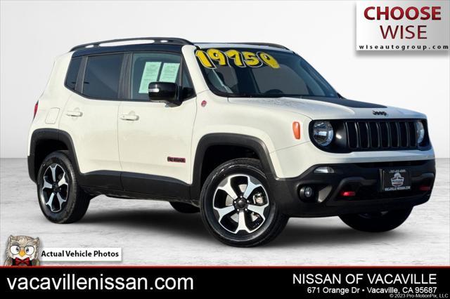 used 2022 Jeep Renegade car, priced at $17,687