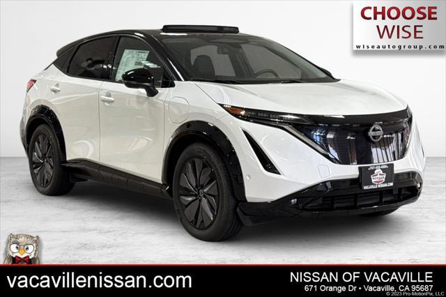 new 2025 Nissan ARIYA car, priced at $45,547