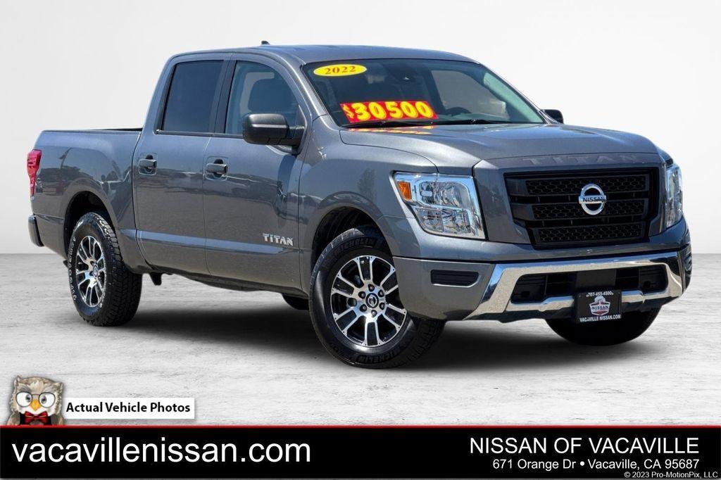 used 2022 Nissan Titan car, priced at $26,000