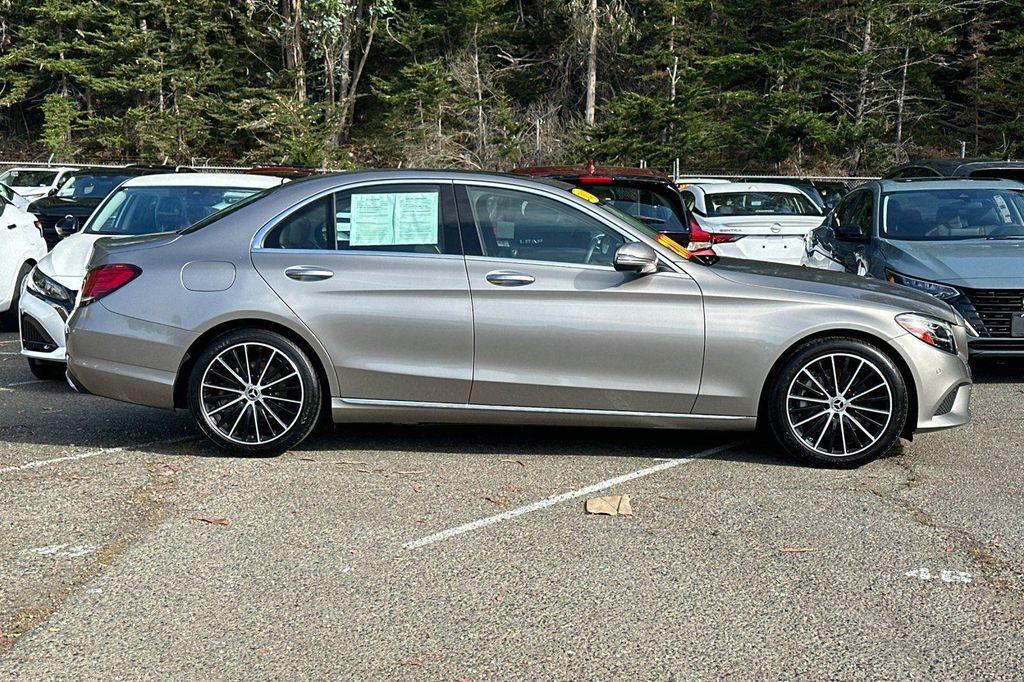 used 2021 Mercedes-Benz C-Class car, priced at $22,000