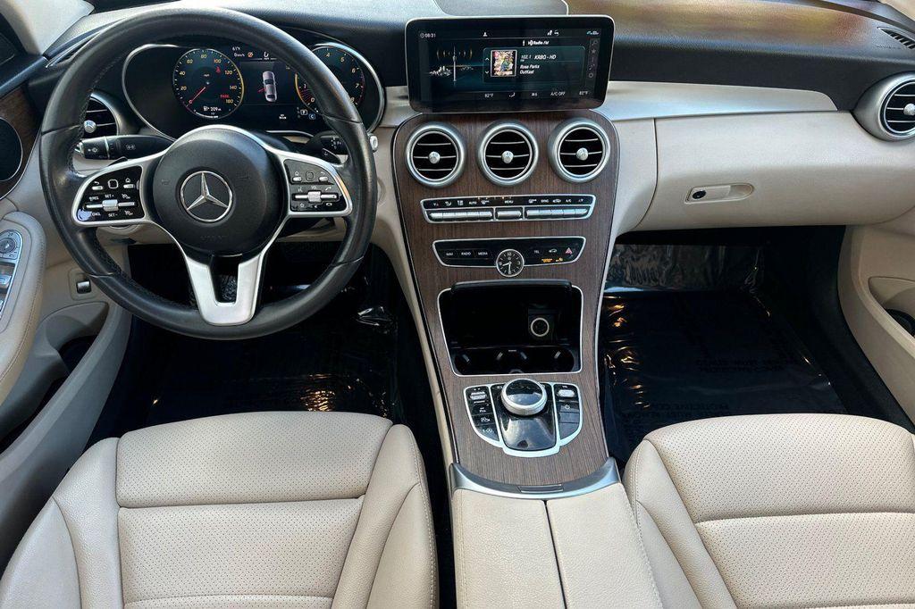 used 2021 Mercedes-Benz C-Class car, priced at $22,000