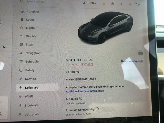 used 2018 Tesla Model 3 car, priced at $25,997