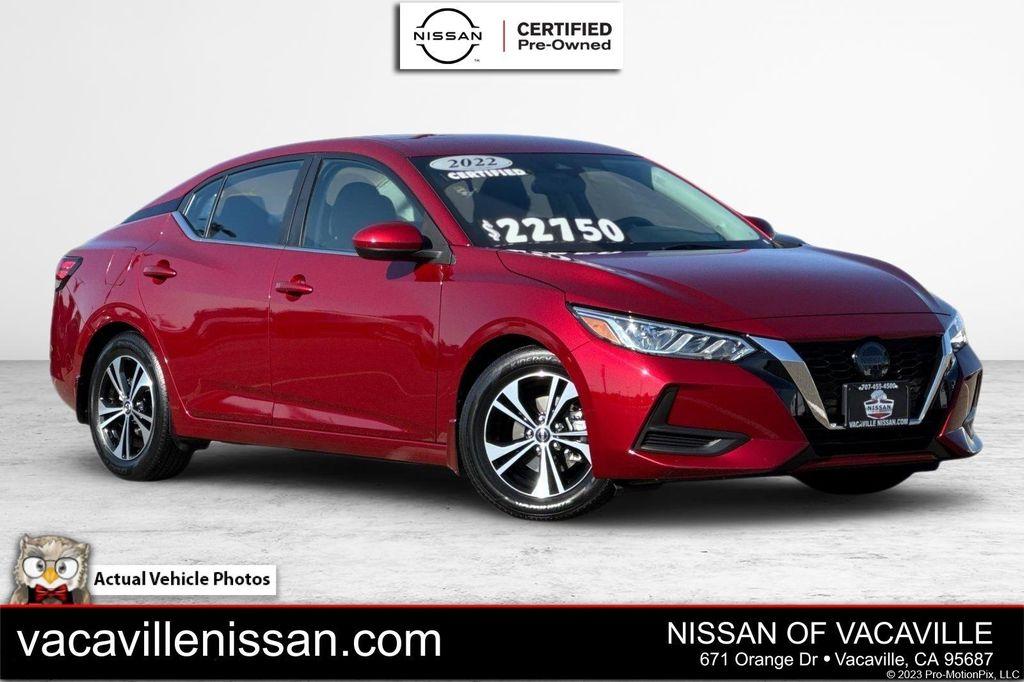 used 2022 Nissan Sentra car, priced at $21,980