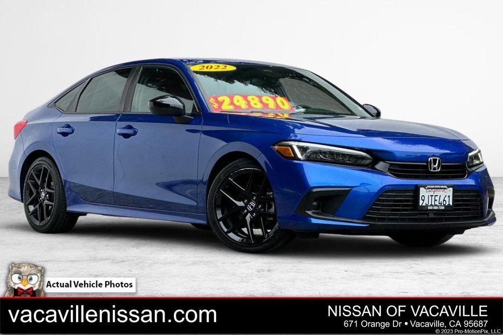 used 2022 Honda Civic car, priced at $23,300