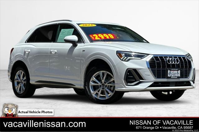 used 2023 Audi Q3 car, priced at $25,600