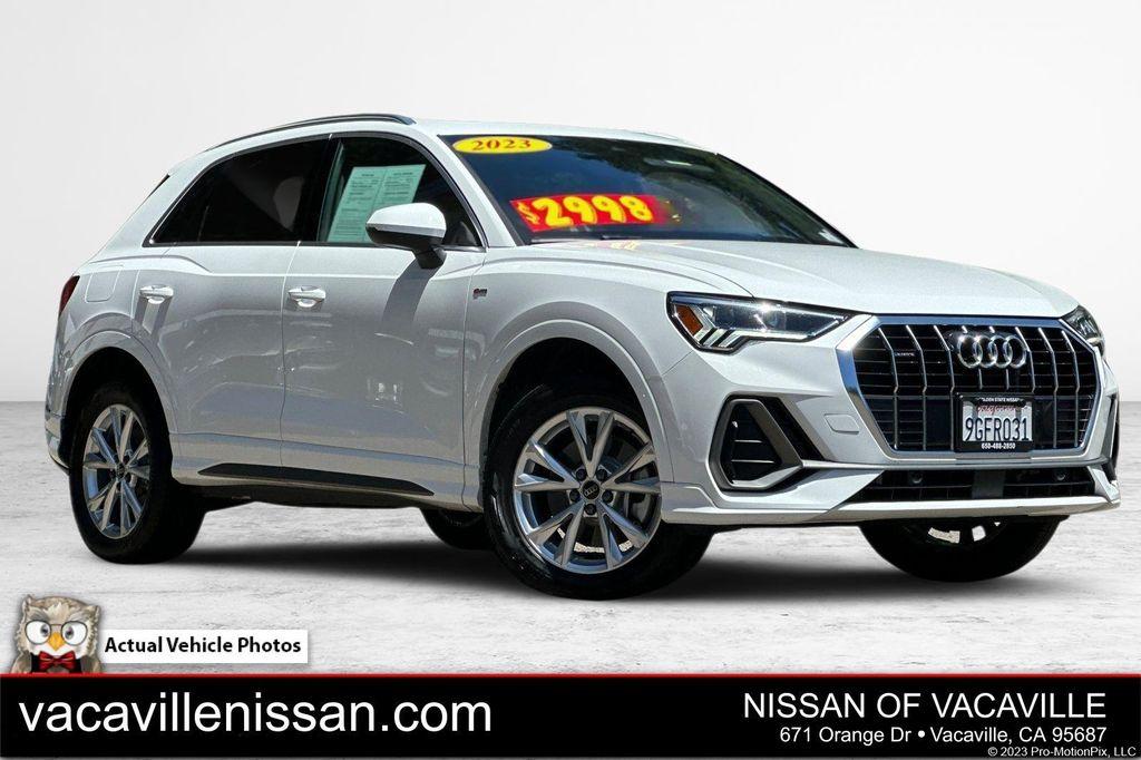 used 2023 Audi Q3 car, priced at $25,600