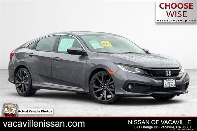 used 2019 Honda Civic car, priced at $20,700