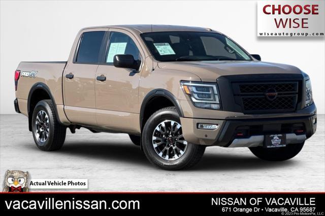 used 2021 Nissan Titan car, priced at $33,800