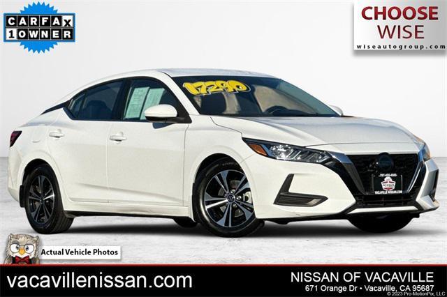 used 2021 Nissan Sentra car, priced at $16,500