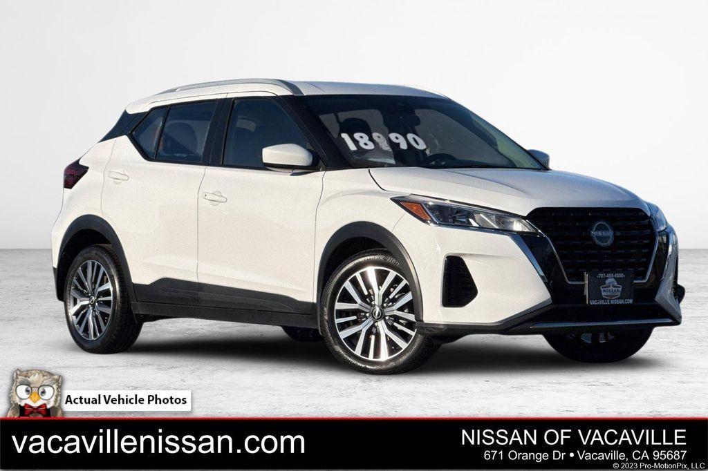 used 2023 Nissan Kicks car, priced at $18,413