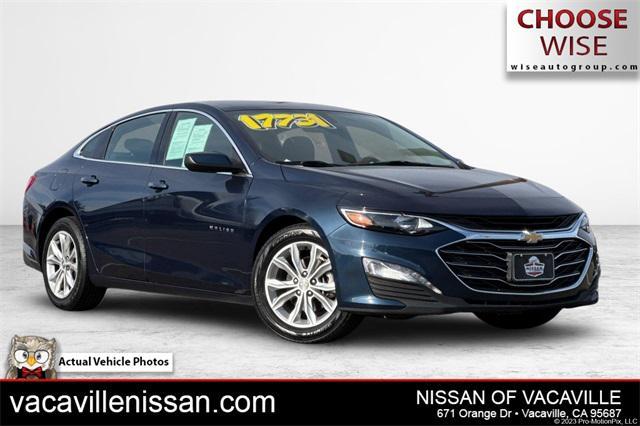 used 2022 Chevrolet Malibu car, priced at $16,520