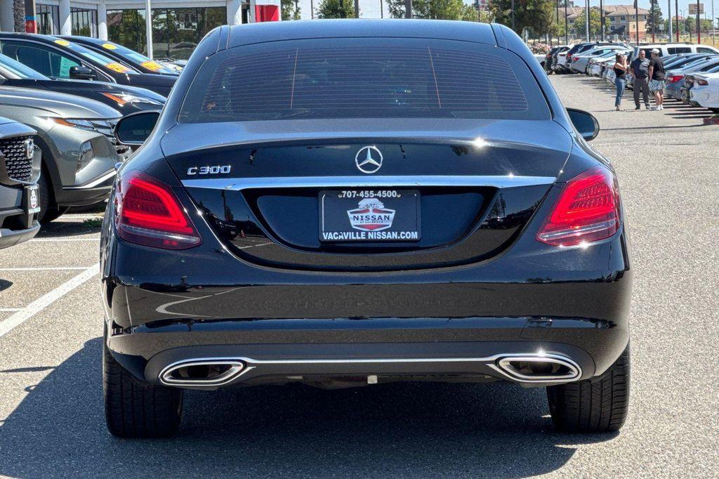used 2021 Mercedes-Benz C-Class car, priced at $23,000