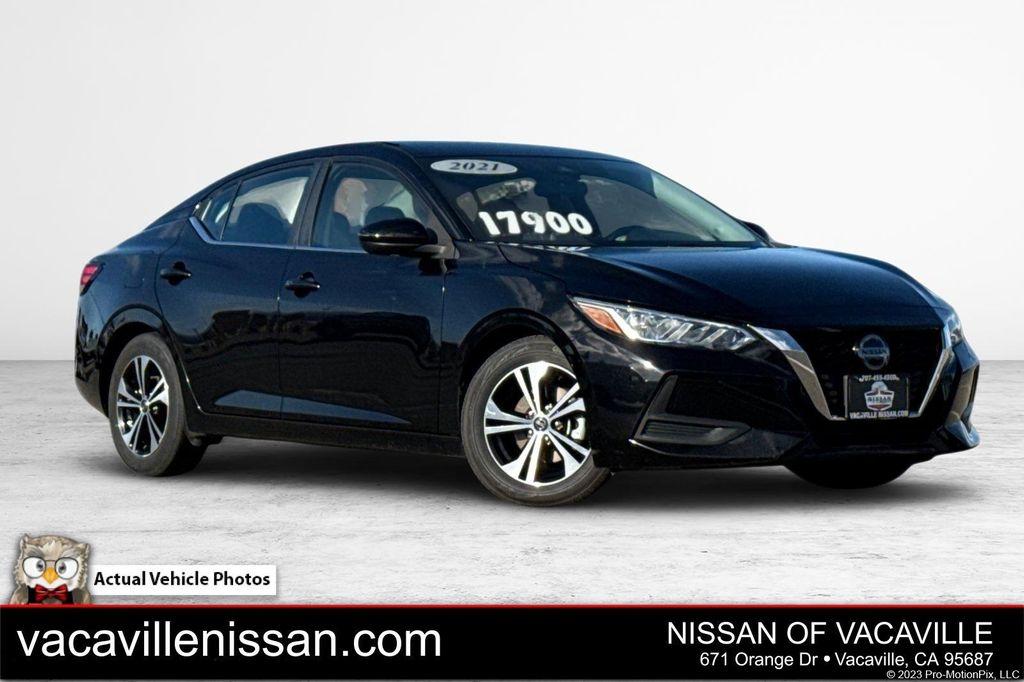 used 2021 Nissan Sentra car, priced at $16,900