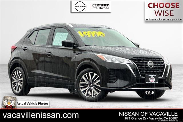 used 2021 Nissan Kicks car, priced at $15,750