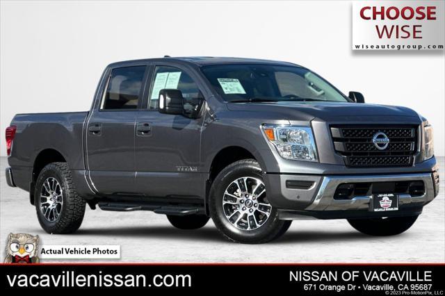 used 2022 Nissan Titan car, priced at $31,750