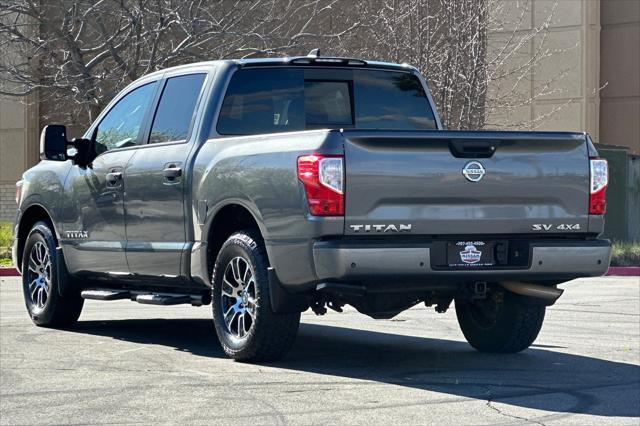 used 2022 Nissan Titan car, priced at $31,750