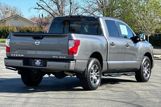 used 2022 Nissan Titan car, priced at $31,750