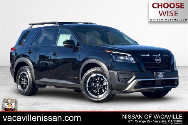 new 2025 Nissan Pathfinder car, priced at $40,806