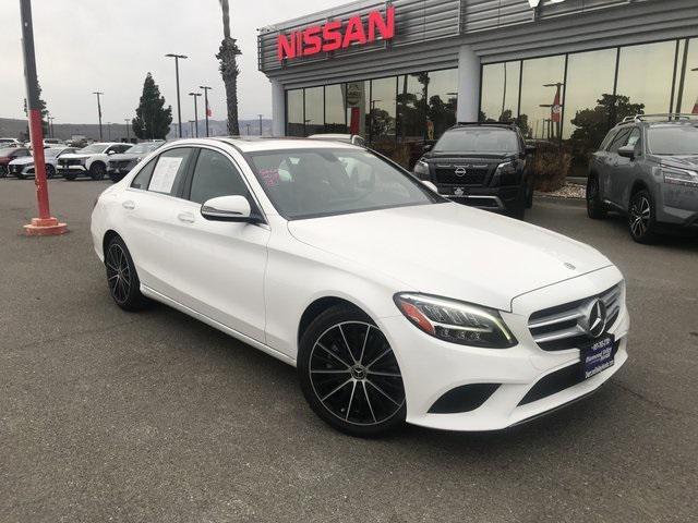 used 2021 Mercedes-Benz C-Class car, priced at $24,500