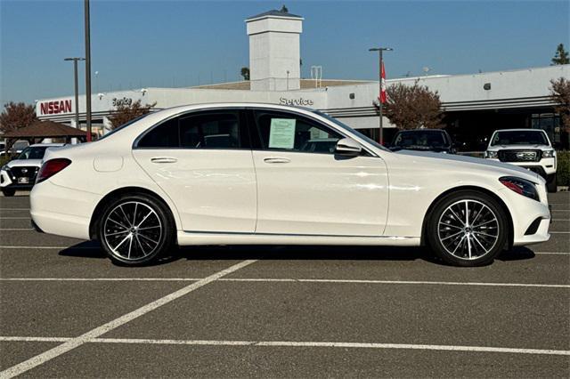 used 2021 Mercedes-Benz C-Class car, priced at $23,500