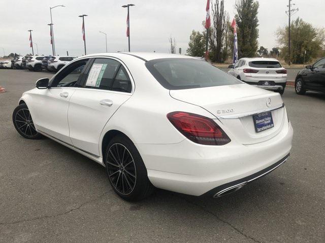 used 2021 Mercedes-Benz C-Class car, priced at $24,500