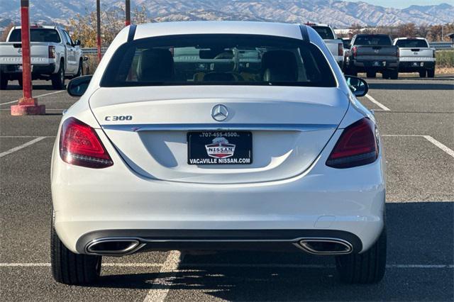 used 2021 Mercedes-Benz C-Class car, priced at $23,500