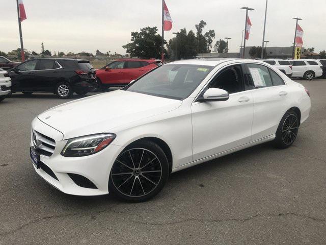 used 2021 Mercedes-Benz C-Class car, priced at $24,500