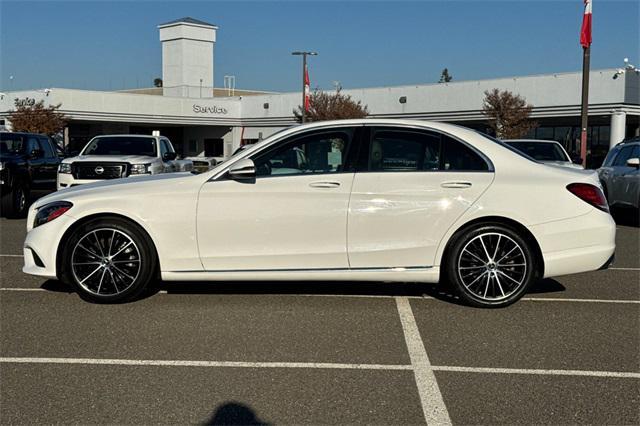 used 2021 Mercedes-Benz C-Class car, priced at $23,500