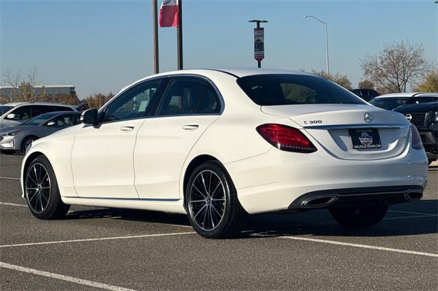 used 2021 Mercedes-Benz C-Class car, priced at $23,500