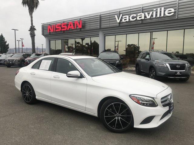 used 2021 Mercedes-Benz C-Class car, priced at $24,500