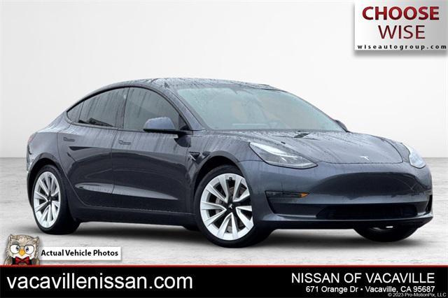 used 2021 Tesla Model 3 car, priced at $23,797