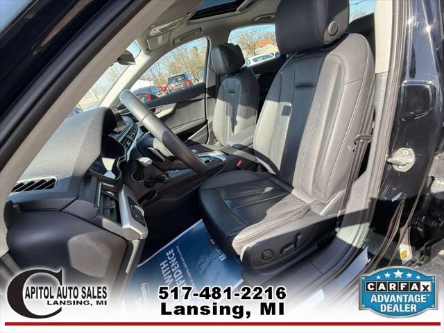 used 2017 Audi A4 car, priced at $14,995
