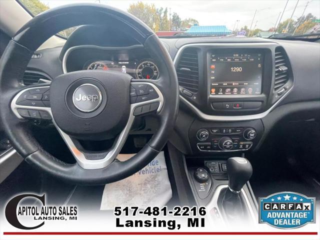 used 2016 Jeep Cherokee car, priced at $13,495