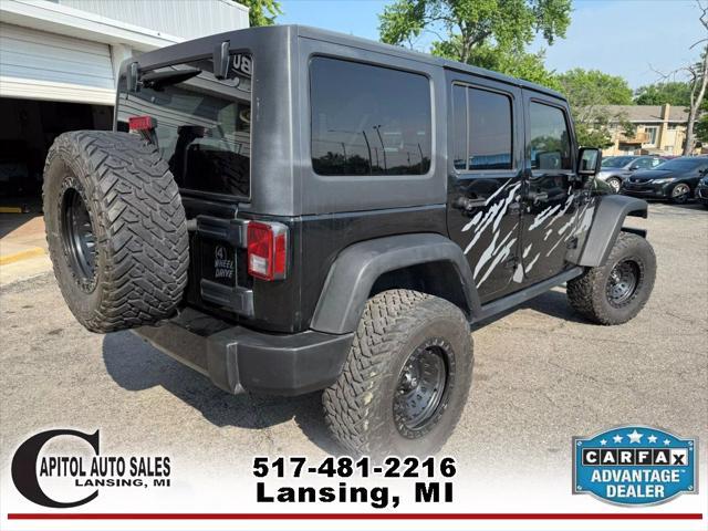 used 2016 Jeep Wrangler Unlimited car, priced at $18,999