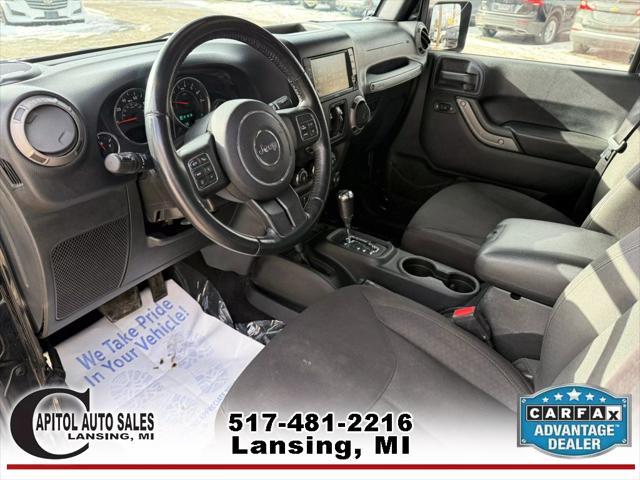 used 2016 Jeep Wrangler Unlimited car, priced at $19,495
