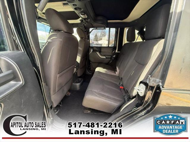 used 2016 Jeep Wrangler Unlimited car, priced at $19,495