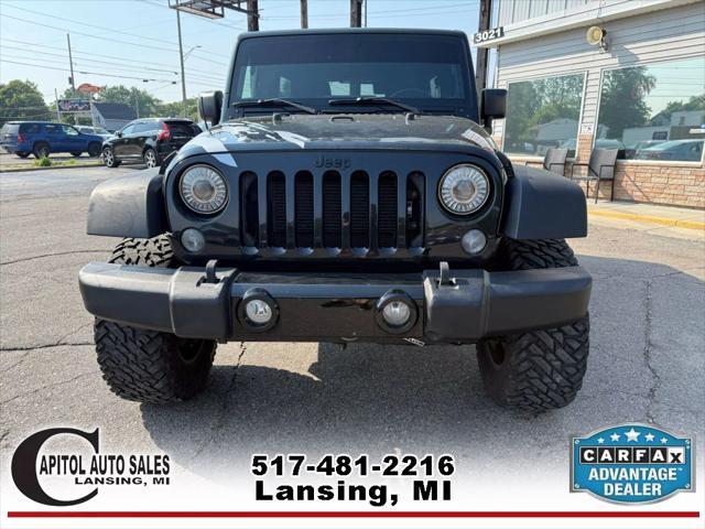used 2016 Jeep Wrangler Unlimited car, priced at $18,999