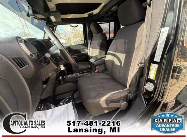 used 2016 Jeep Wrangler Unlimited car, priced at $19,495